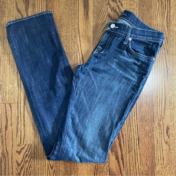 Rock & Republic Medium Wash Denim Blue Jeans Size 28 - Picture 1 of 12